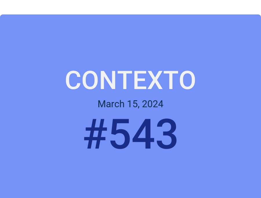 Contexto March 15, 2024