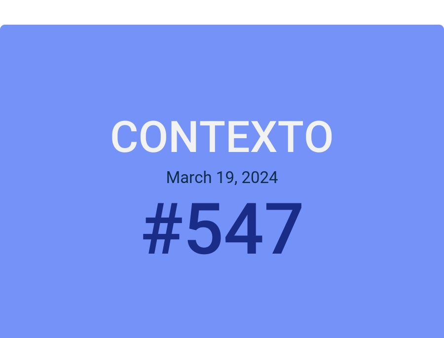 Contexto March 19, 2024