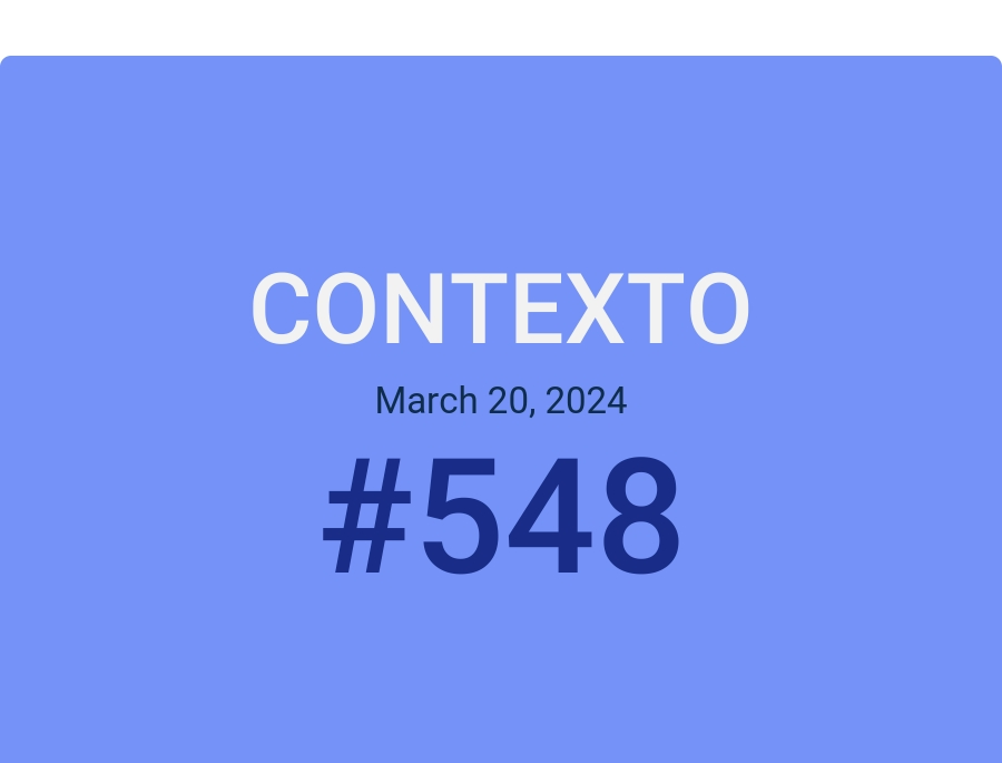 Contexto March 20, 2024