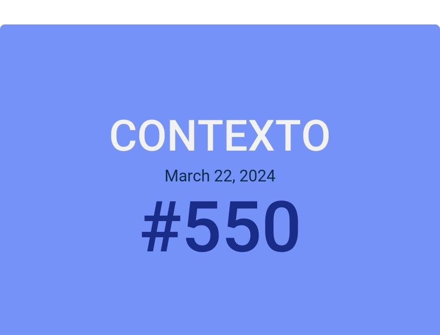 Contexto March 22, 2024