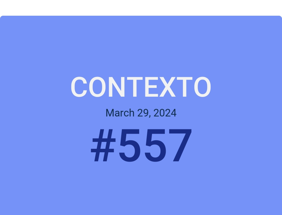 Contexto March 29, 2024