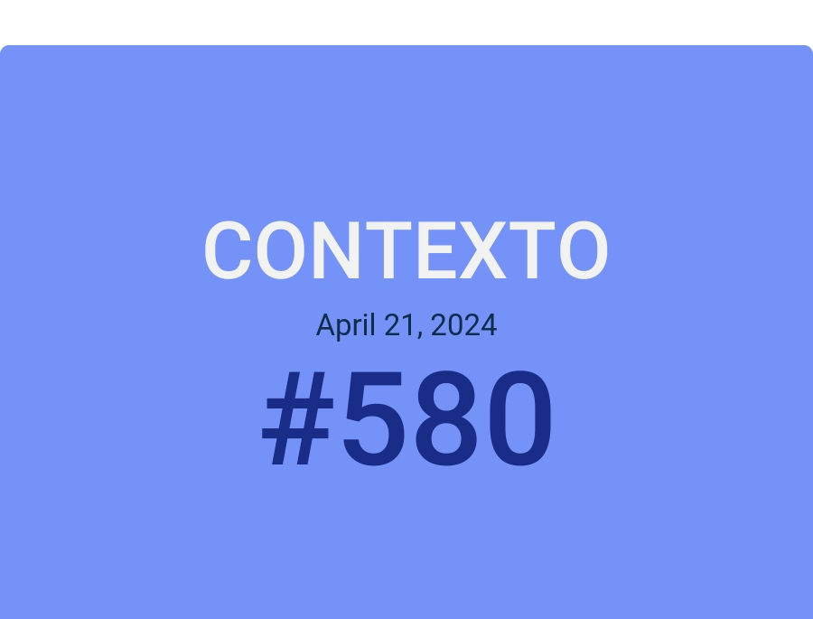 Contexto April 21, 2024