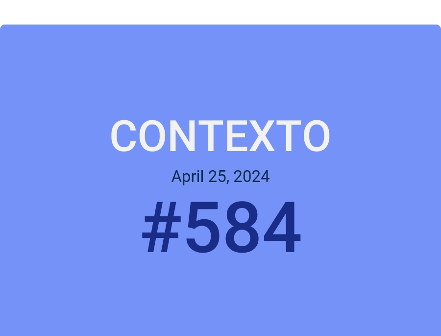 Contexto April 25, 2024