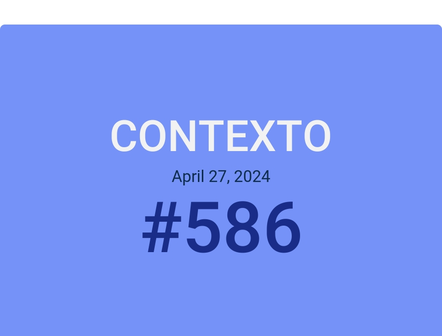 Contexto April 27, 2024