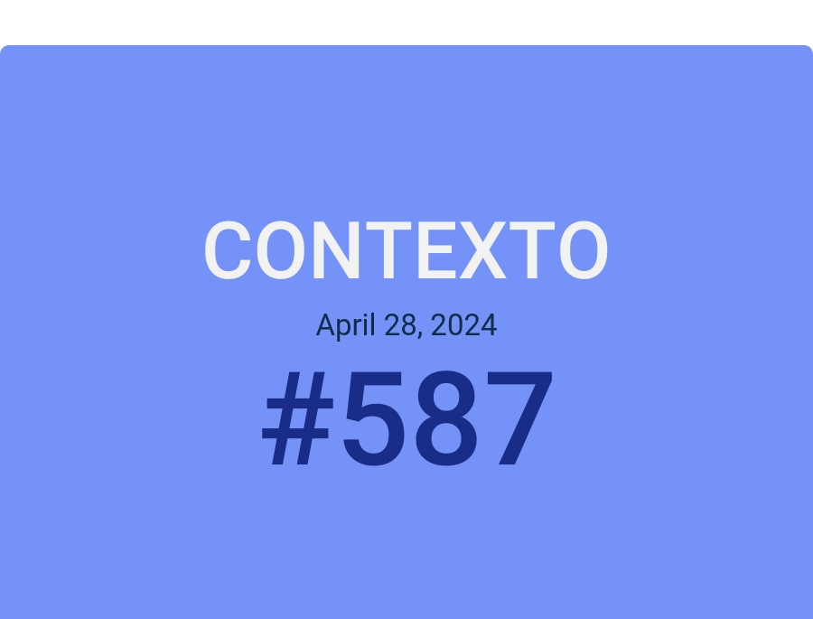 Contexto April 28, 2024