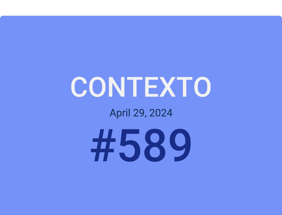 Contexto April 29, 2024