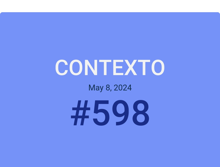 Contexto May 8, 2024