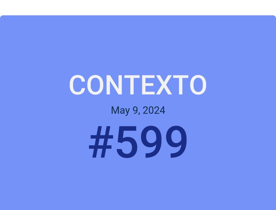 Contexto May 9, 2024