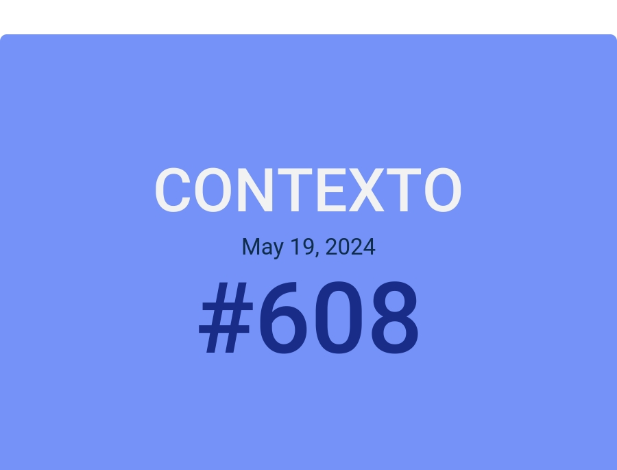 Contexto May 19, 2024