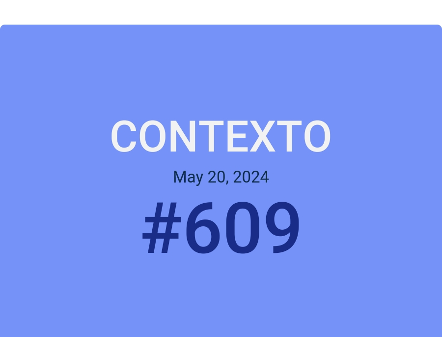 Contexto May 20, 2024