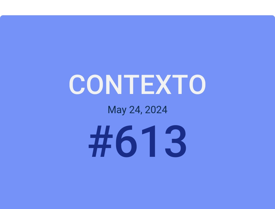 Contexto May 24, 2024