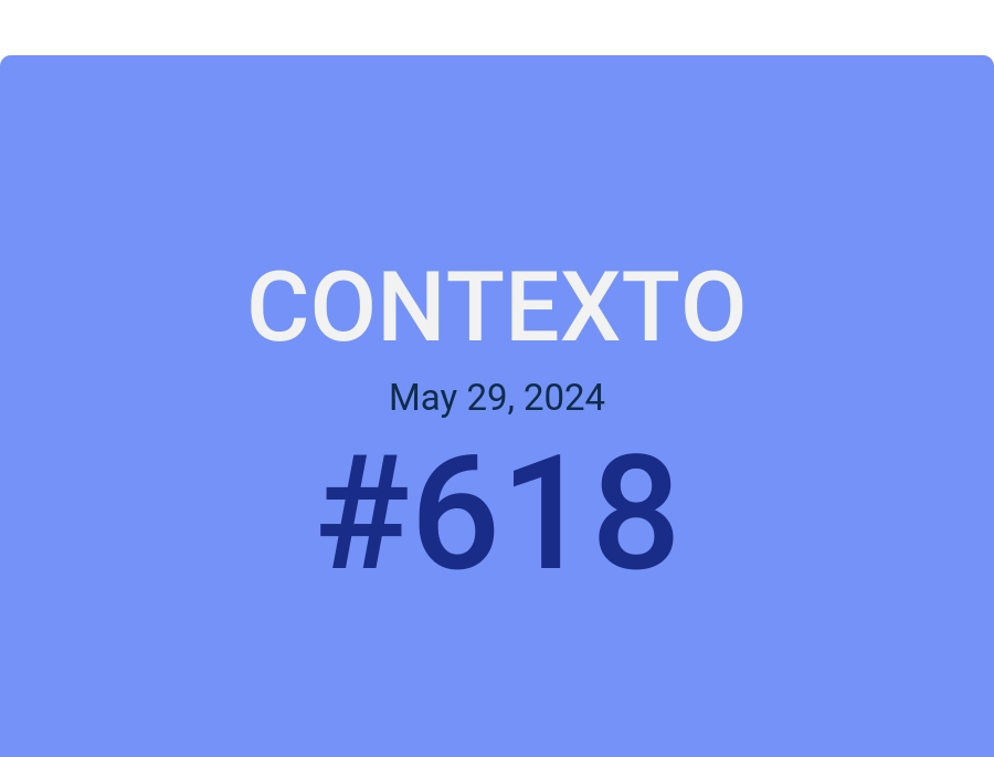 Contexto May 29, 2024