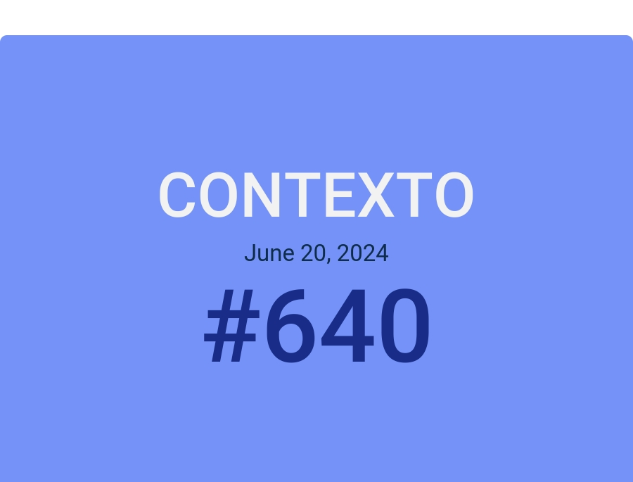 Contexto June 20, 2024