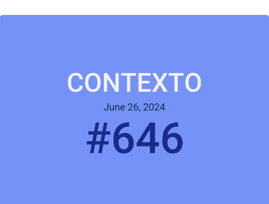 Contexto June 26, 2024