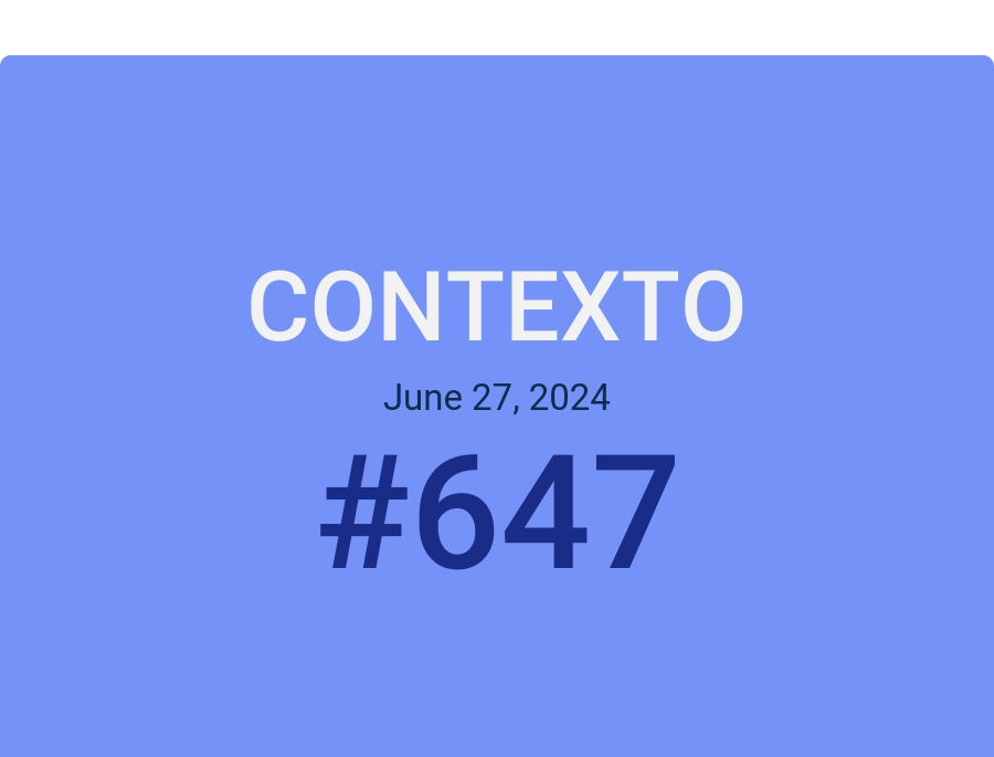 Contexto June 27, 2024