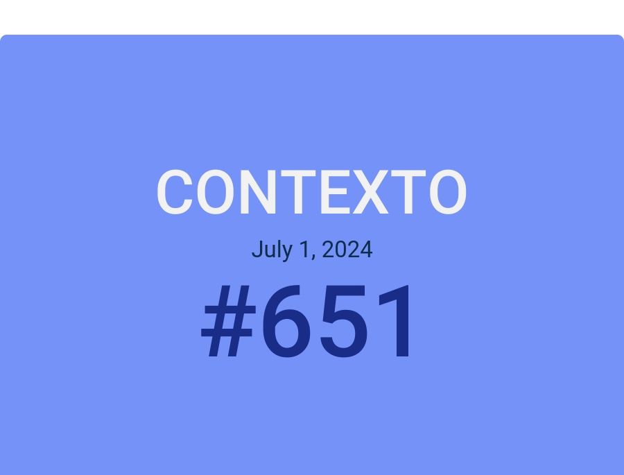 Contexto July 1, 2024