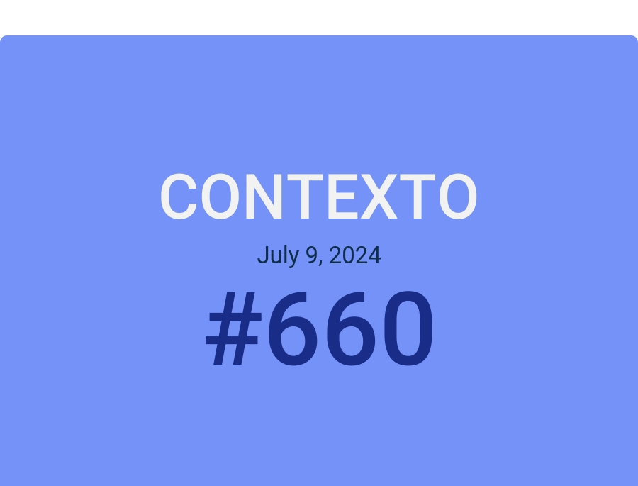 Contexto July 9, 2024