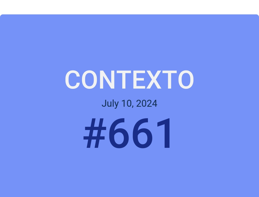 Contexto July 10, 2024