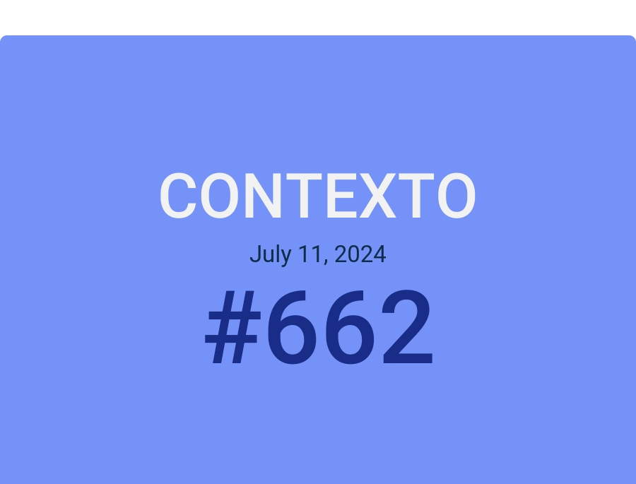 Contexto July 11, 2024