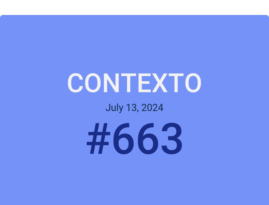 Contexto July 13, 2024