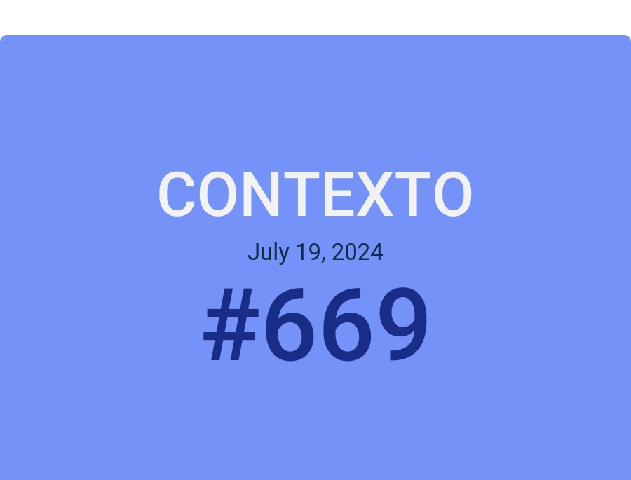 Contexto July 19, 2024