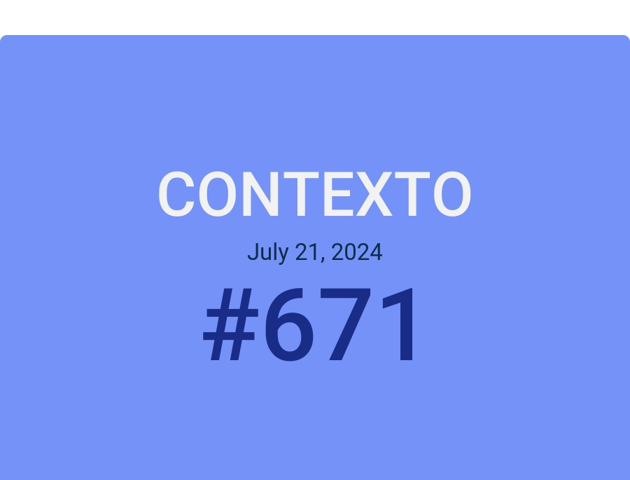 Contexto July 21, 2024