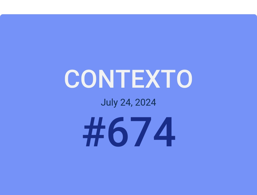 Contexto July 24, 2024