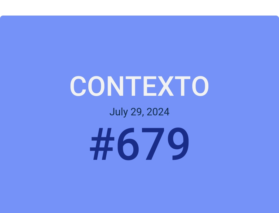 Contexto July 29, 2024