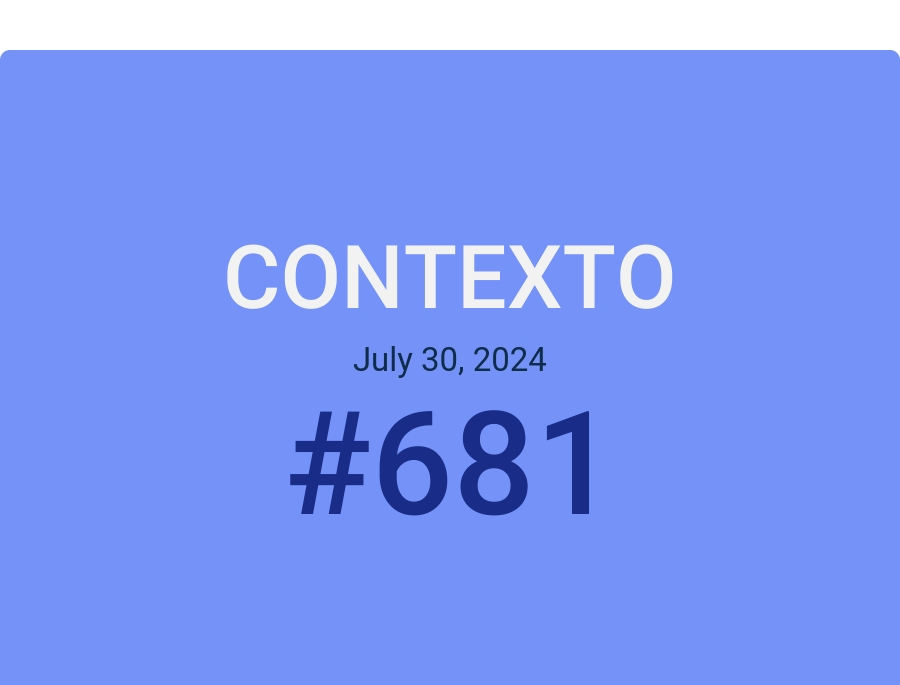 Contexto July 30, 2024