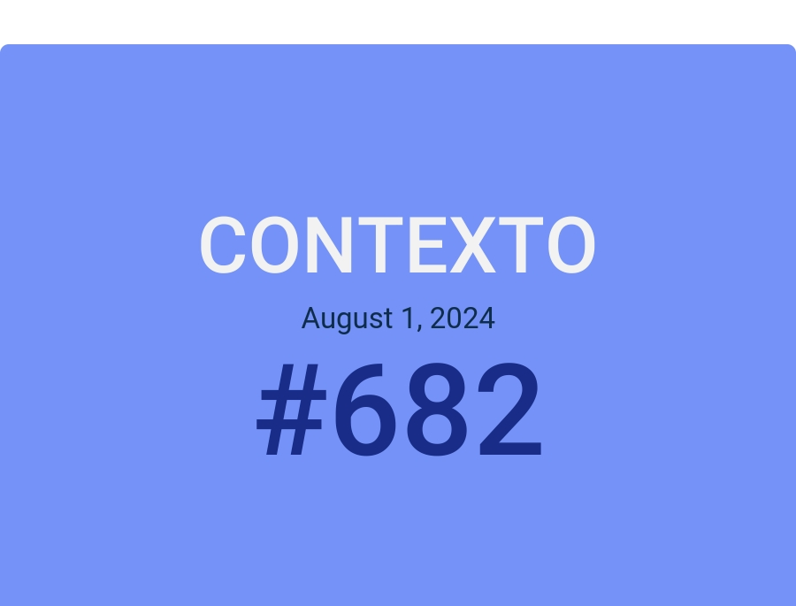 Contexto August 1, 2024