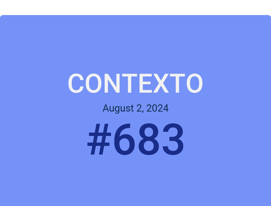 Contexto August 2, 2024