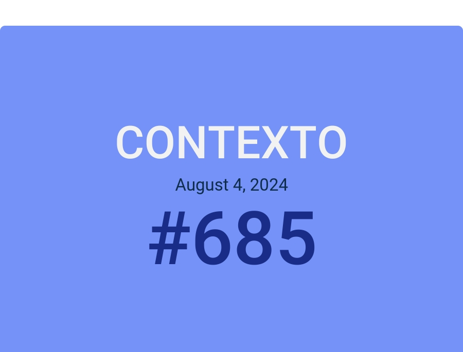 Contexto August 4, 2024