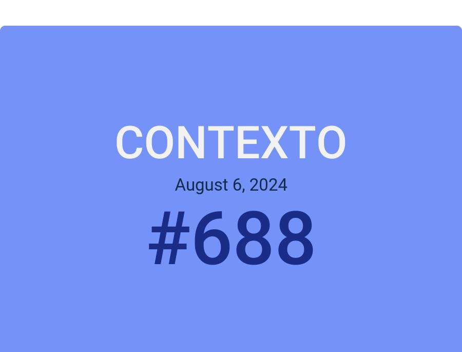 Contexto August 6, 2024