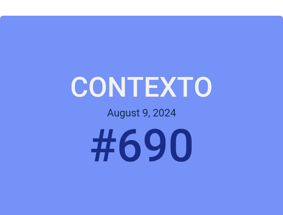 Contexto August 9, 2024