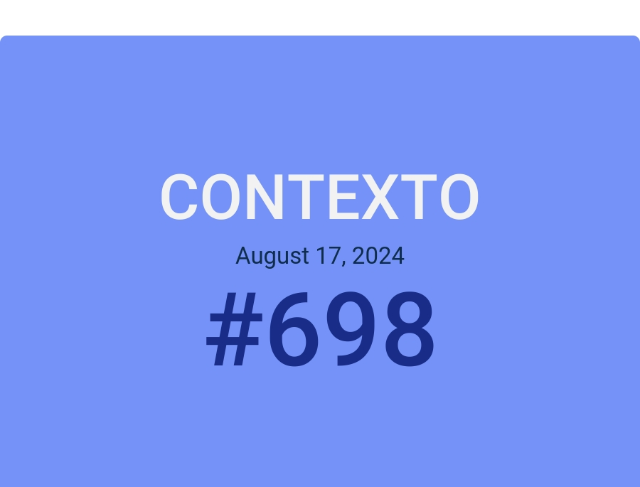 Contexto August 17, 2024