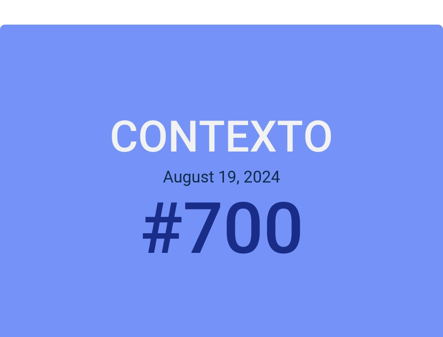 Contexto August 19, 2024