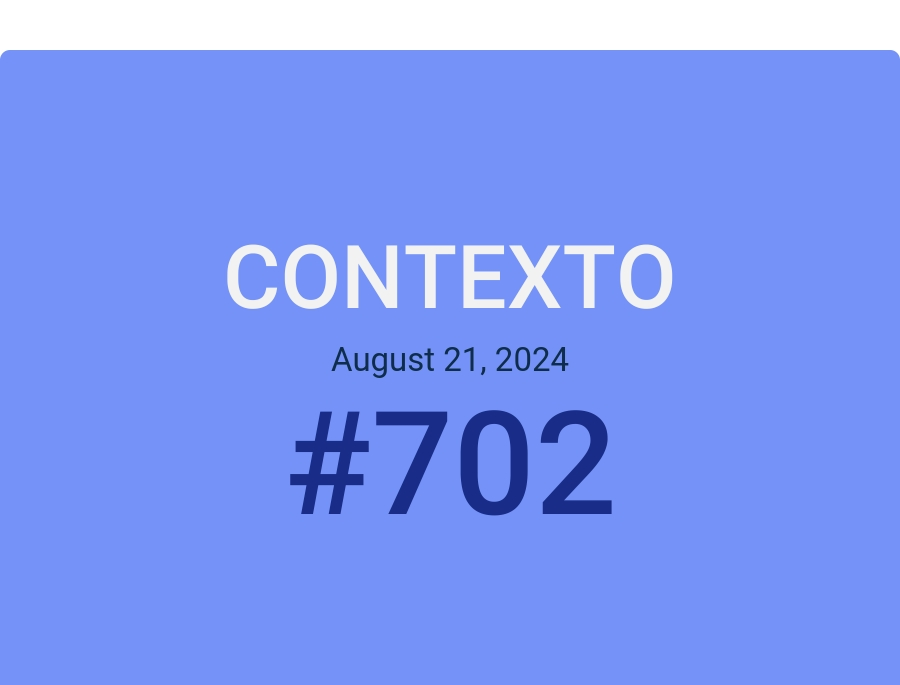 Contexto August 21, 2024