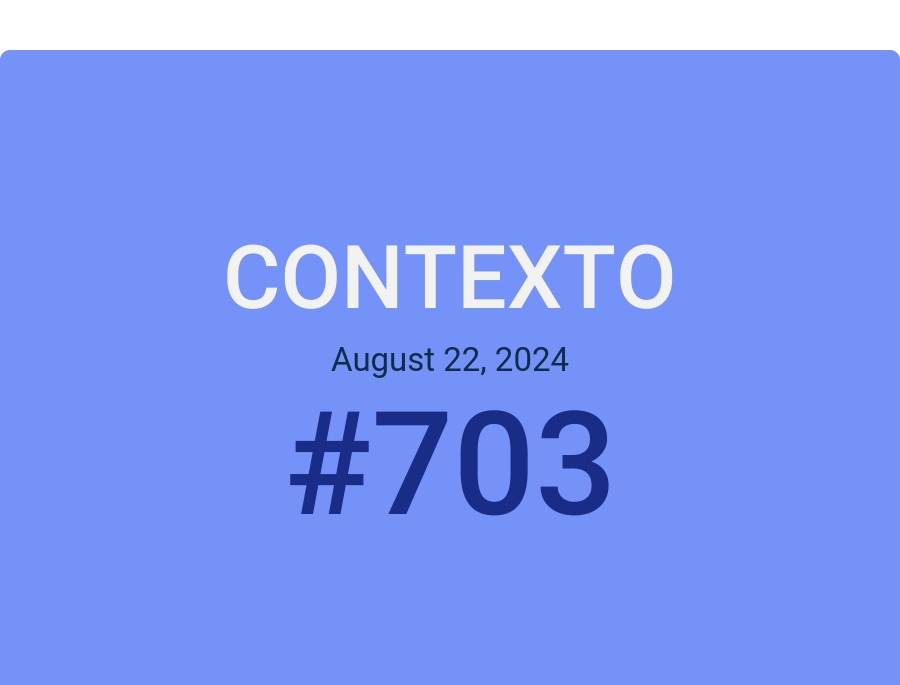 Contexto August 22, 2024