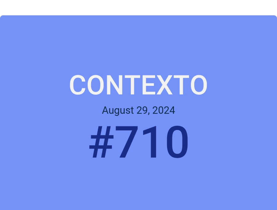 Contexto August 29, 2024