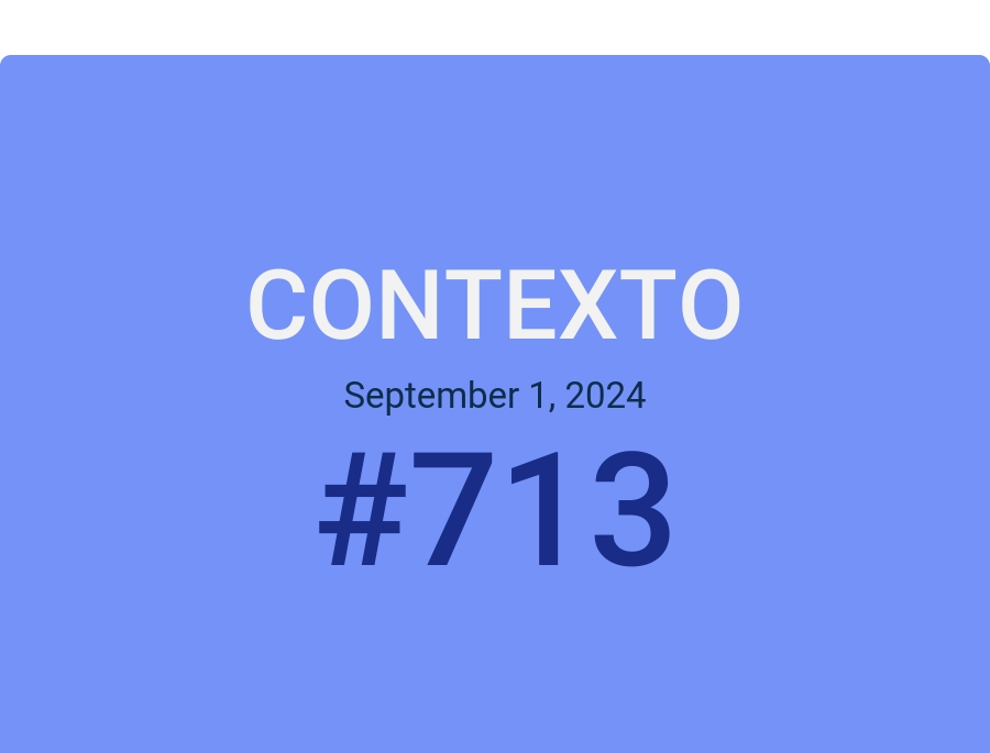 Contexto September 1, 2024