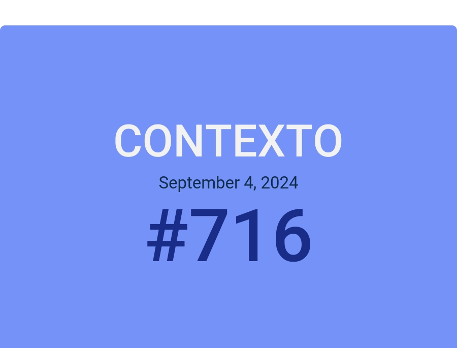 Contexto September 4, 2024