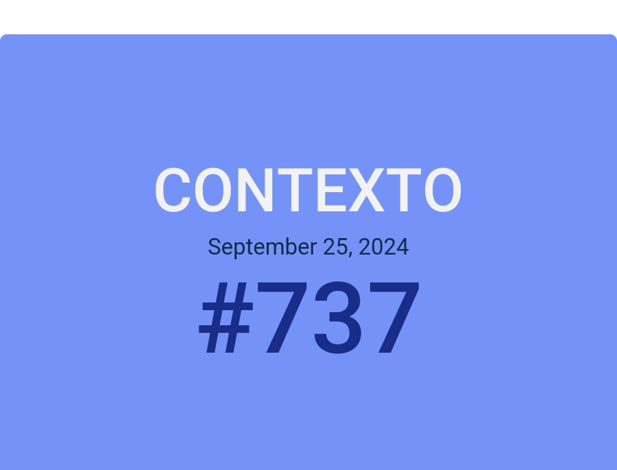 Contexto September 25, 2024