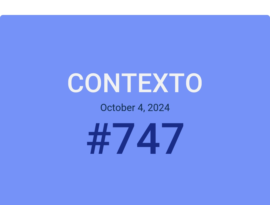 Contexto October 4, 2024