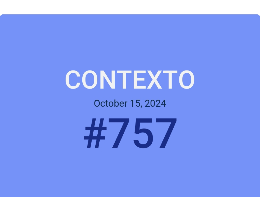 Contexto October 15, 2024