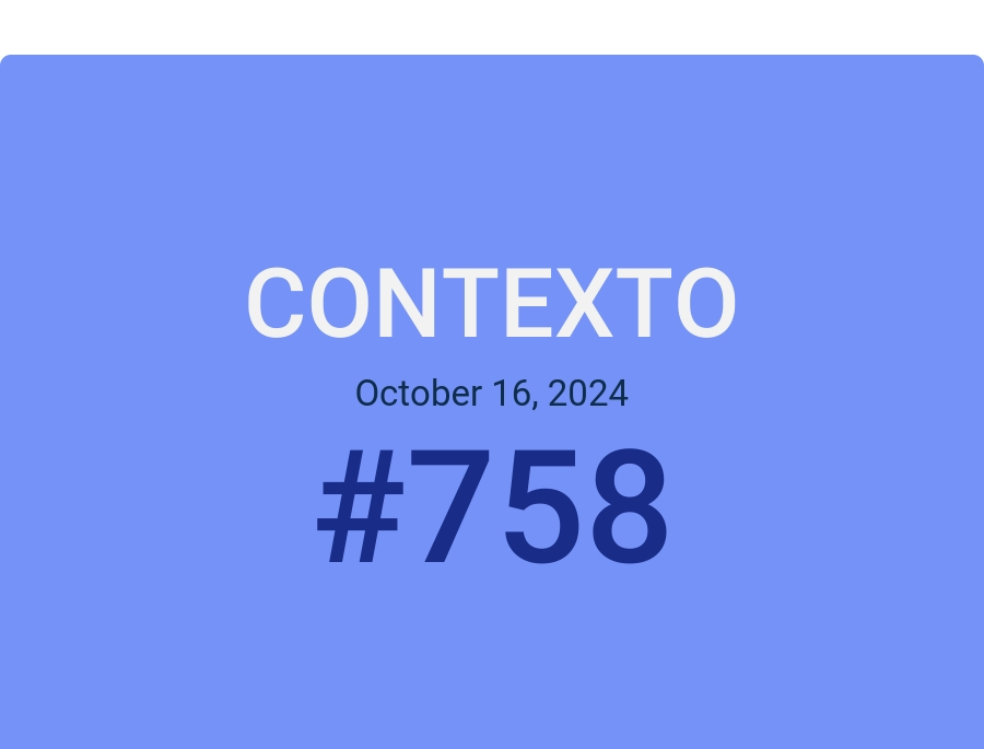 Contexto October 16, 2024