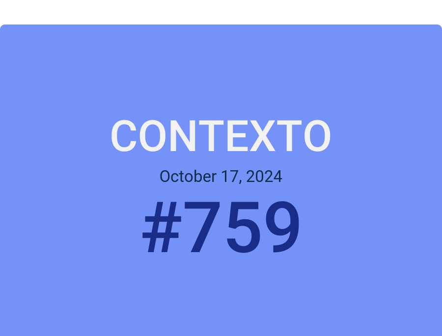 Contexto October 17, 2024