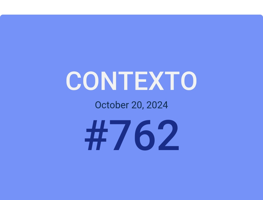 Contexto October 20, 2024