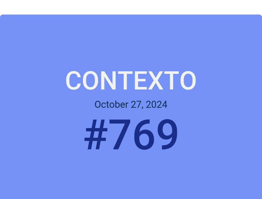 Contexto October 27, 2024