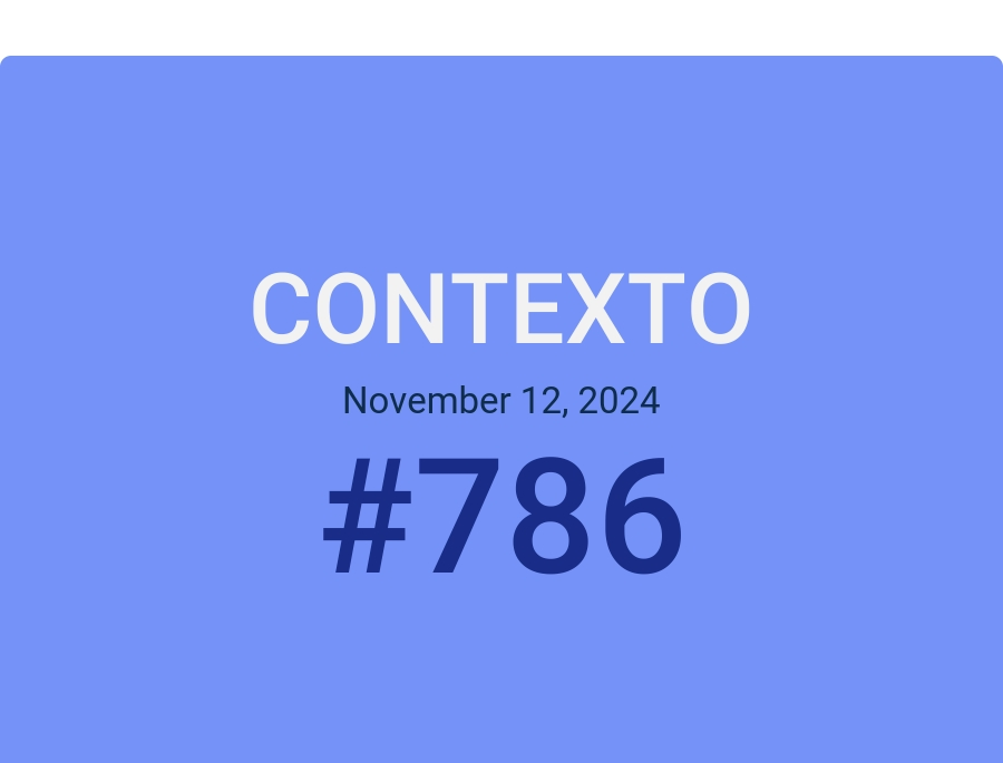 Contexto November 12, 2024