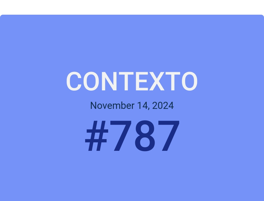 Contexto November 14, 2024